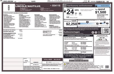 2024 Lincoln Nautilus Reserve