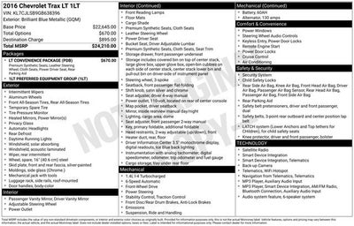 2016 Chevrolet Trax LT