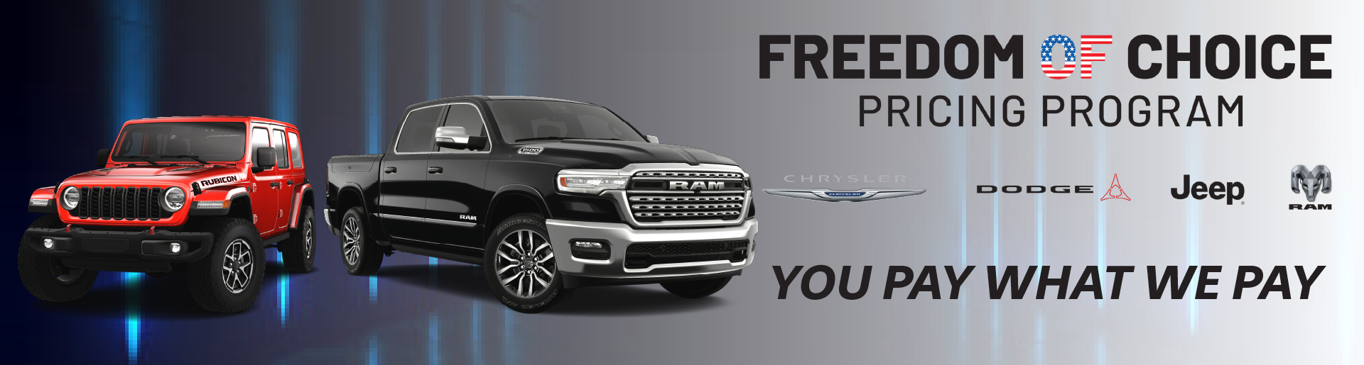 Freedom of Choice Pricing