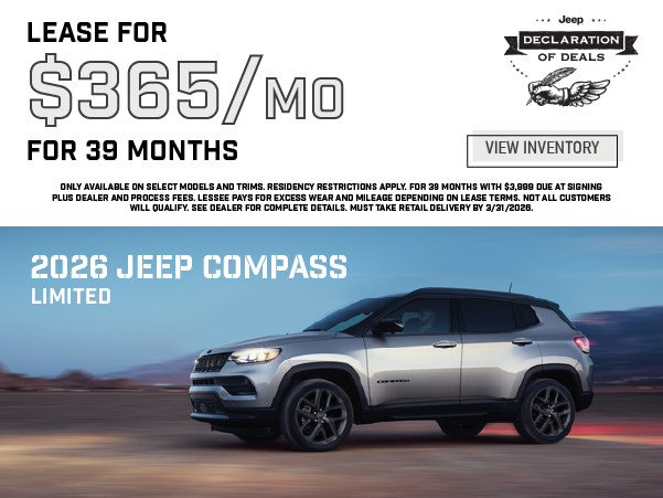 2026 jeep compass