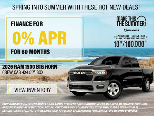 2026 RAM 1500